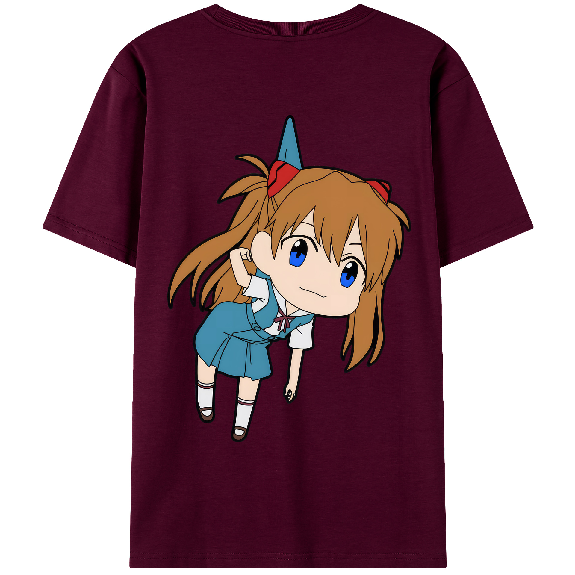 （画像用） EVA 新世紀エヴァンゲリオン レディース半袖Tシャツ(バックプリント)
